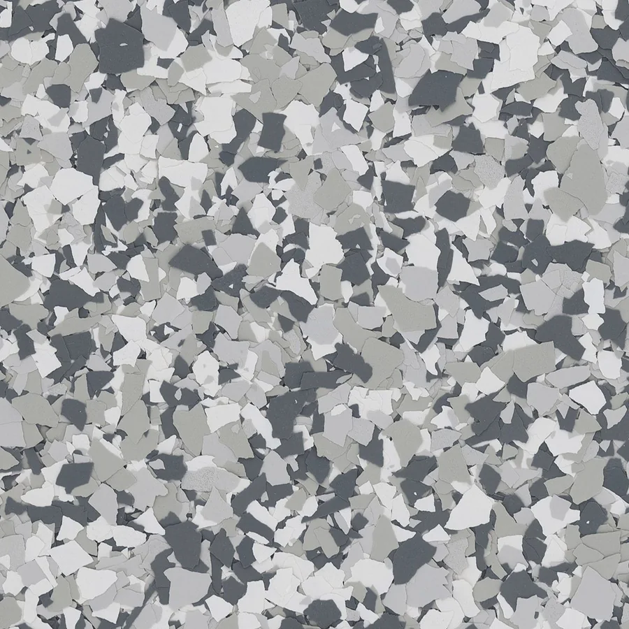 Gravel epoxy flake blend