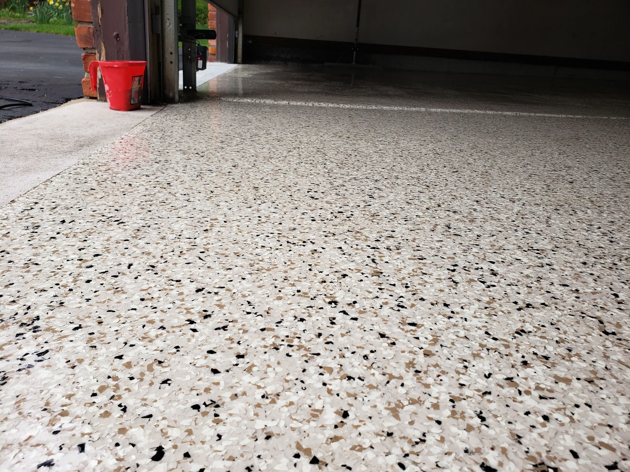 Floor coating work by Frosty Coatings LLC near Boca Raton, FL